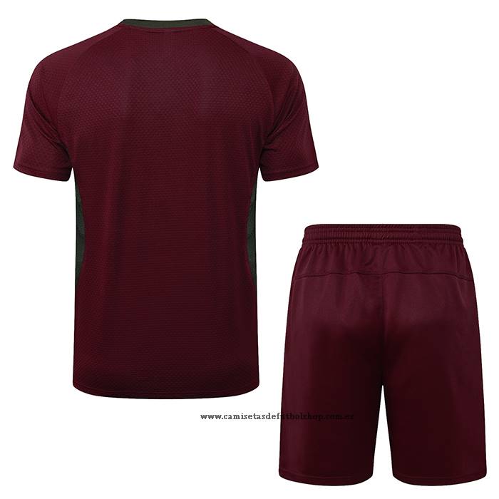 Chandal del Fluminense 25-26 Manga Corta Rojo - Pantalon Corto